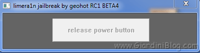 release power button