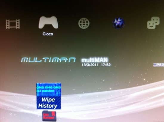 game menu multiman